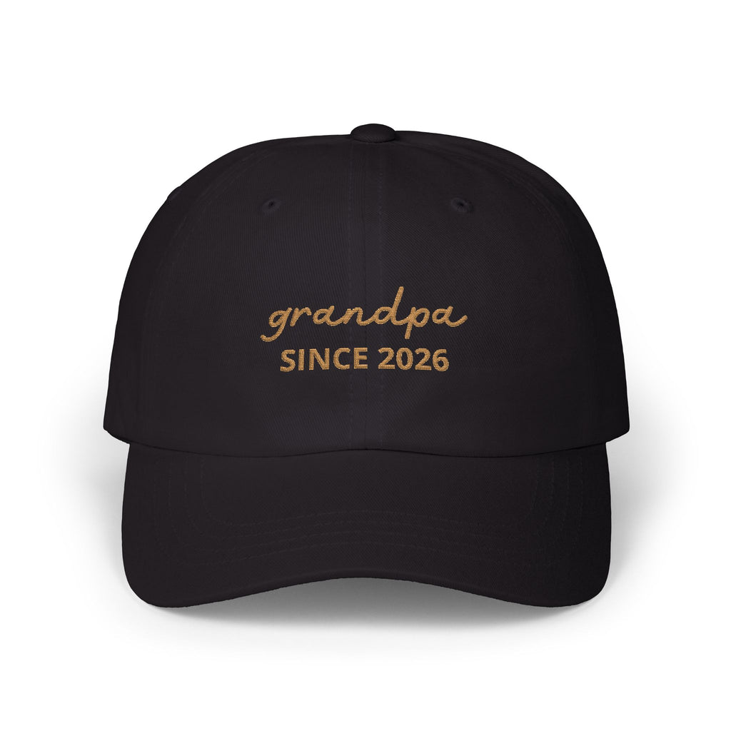Cap Grandpa Since Embroidered Date