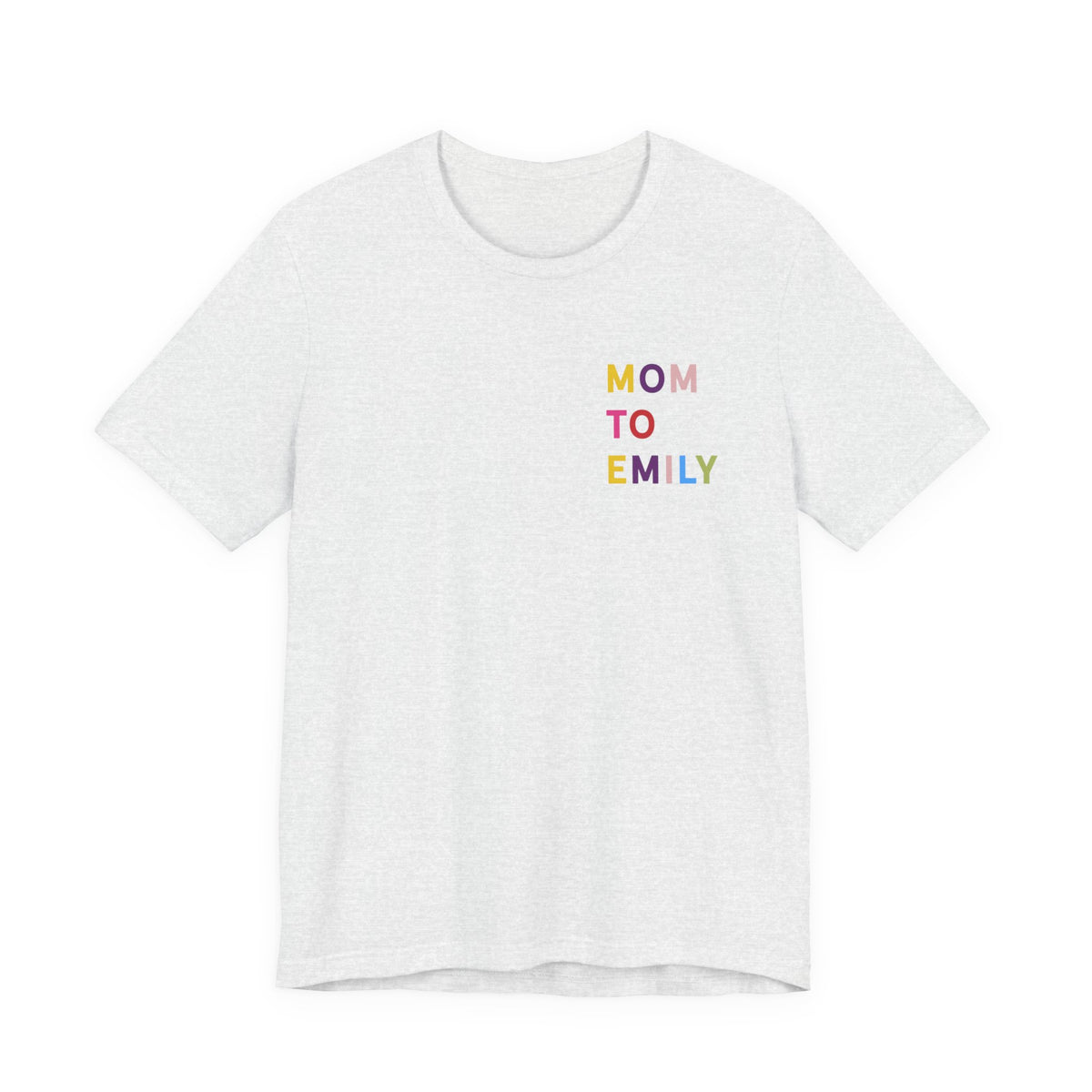 T-Shirt Multicolored name mummy