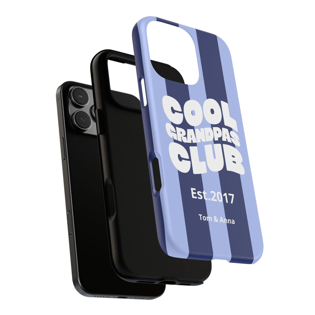 Phone Case Cool Grandpas Club & Names of grandchildren
