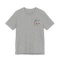 Camiseta Abuelo de con nombre multicolor