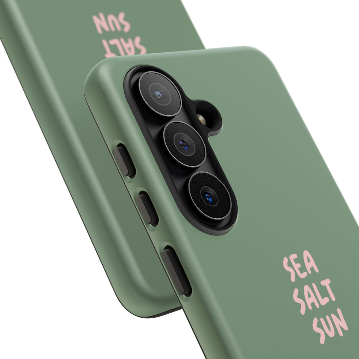 Phone Case Green color with custom text