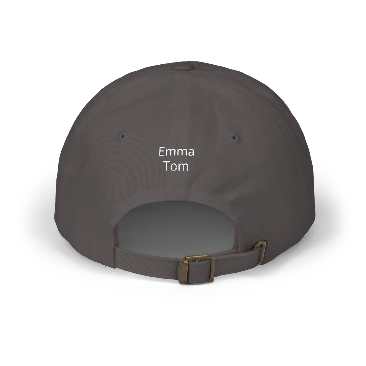 Cap Dad embroidered curved and children's names