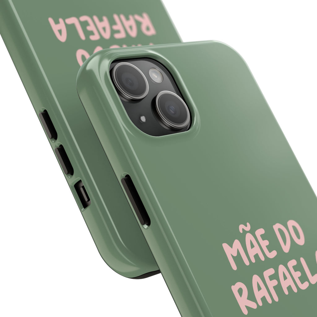 Capinha Verde com Texto Personalizado