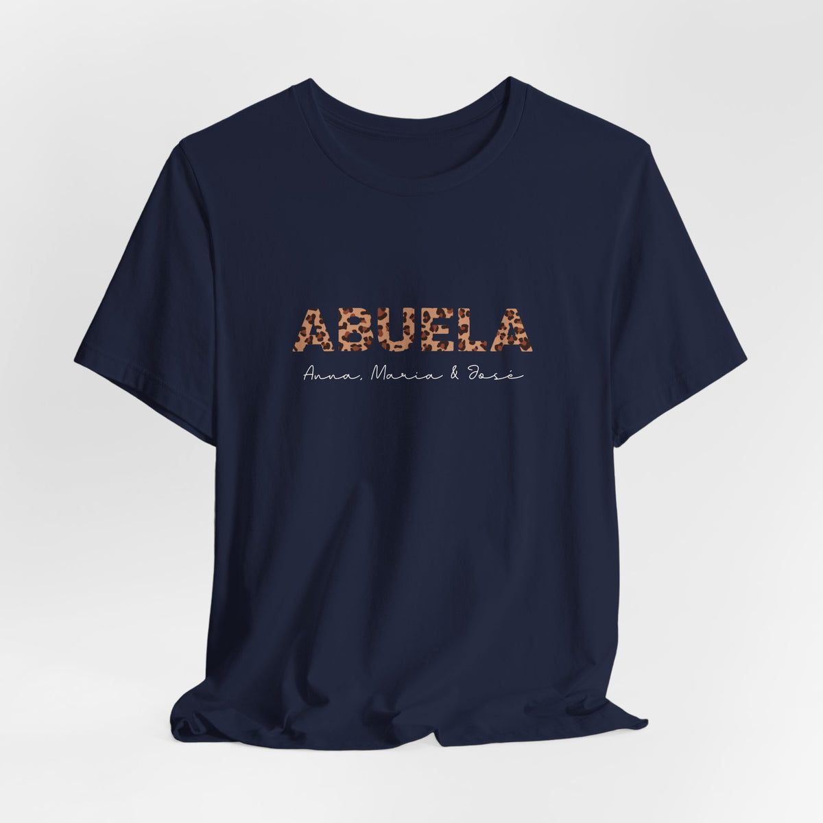 Camiseta Leopard Abuela Personalizada