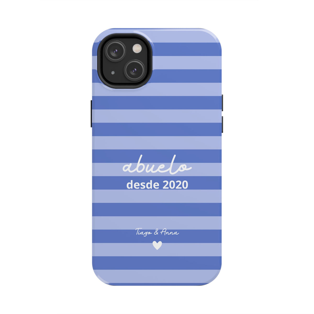 Funda Papá o Abuelo Personalizada con Fecha y Nombres