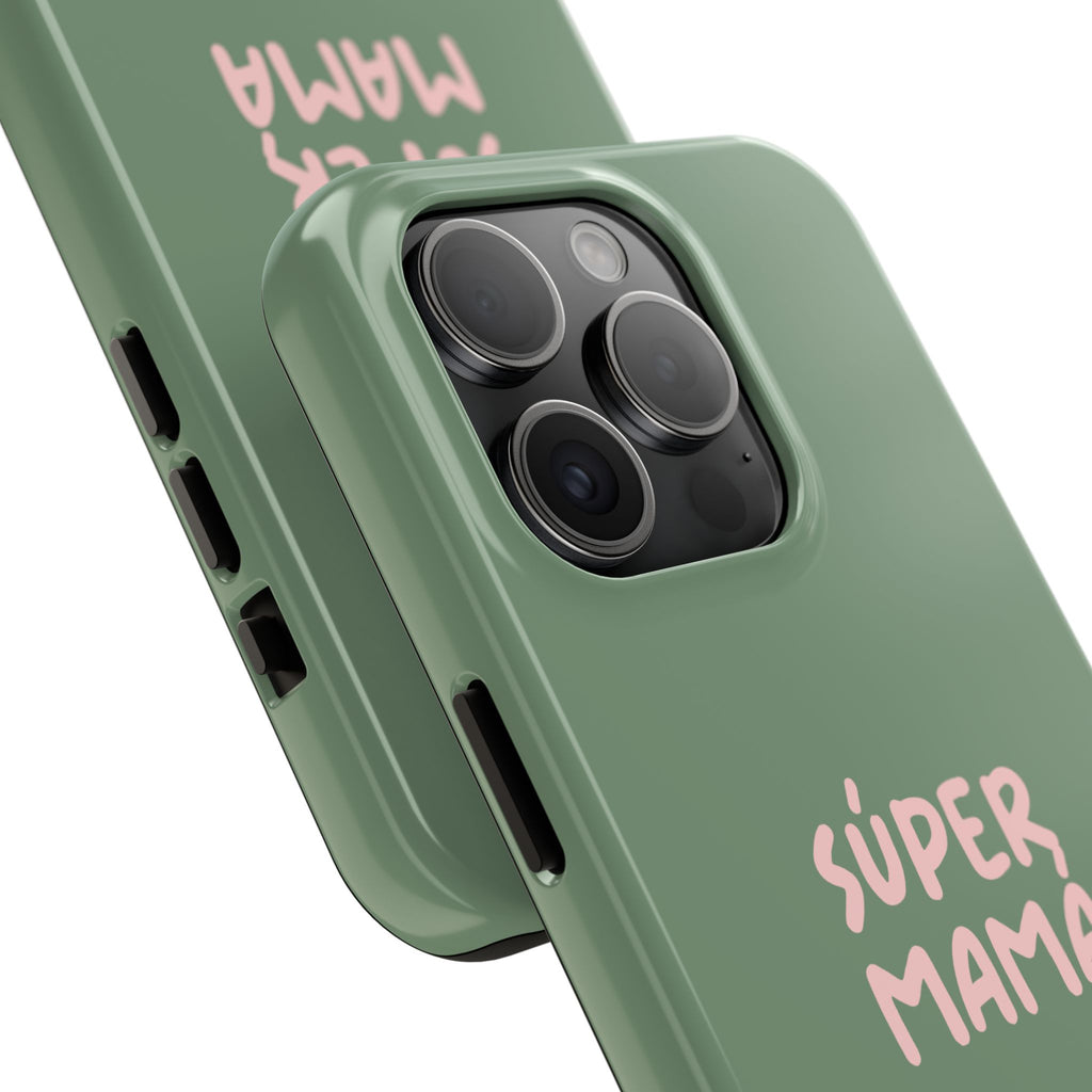 Funda para Teléfono Verde con Texto Personalizado