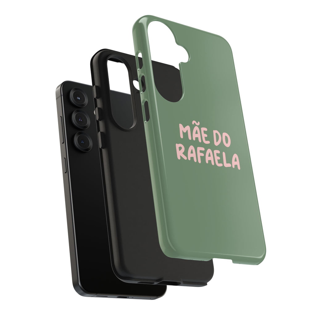 Capinha Verde com Texto Personalizado