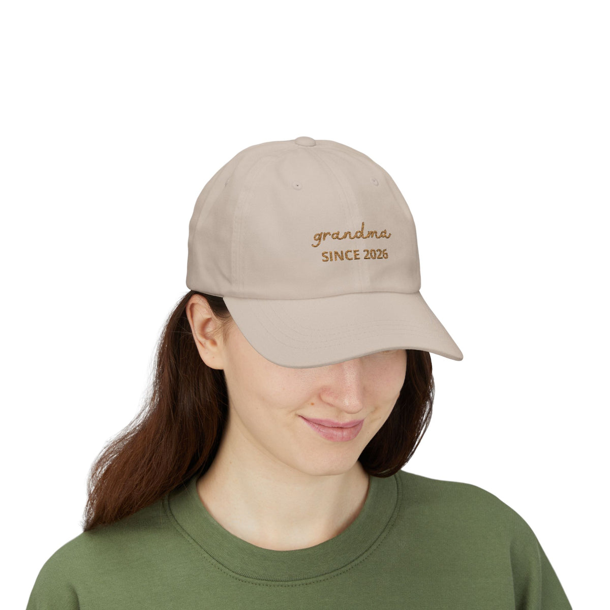 Cap Grandma Since Embroidered Date