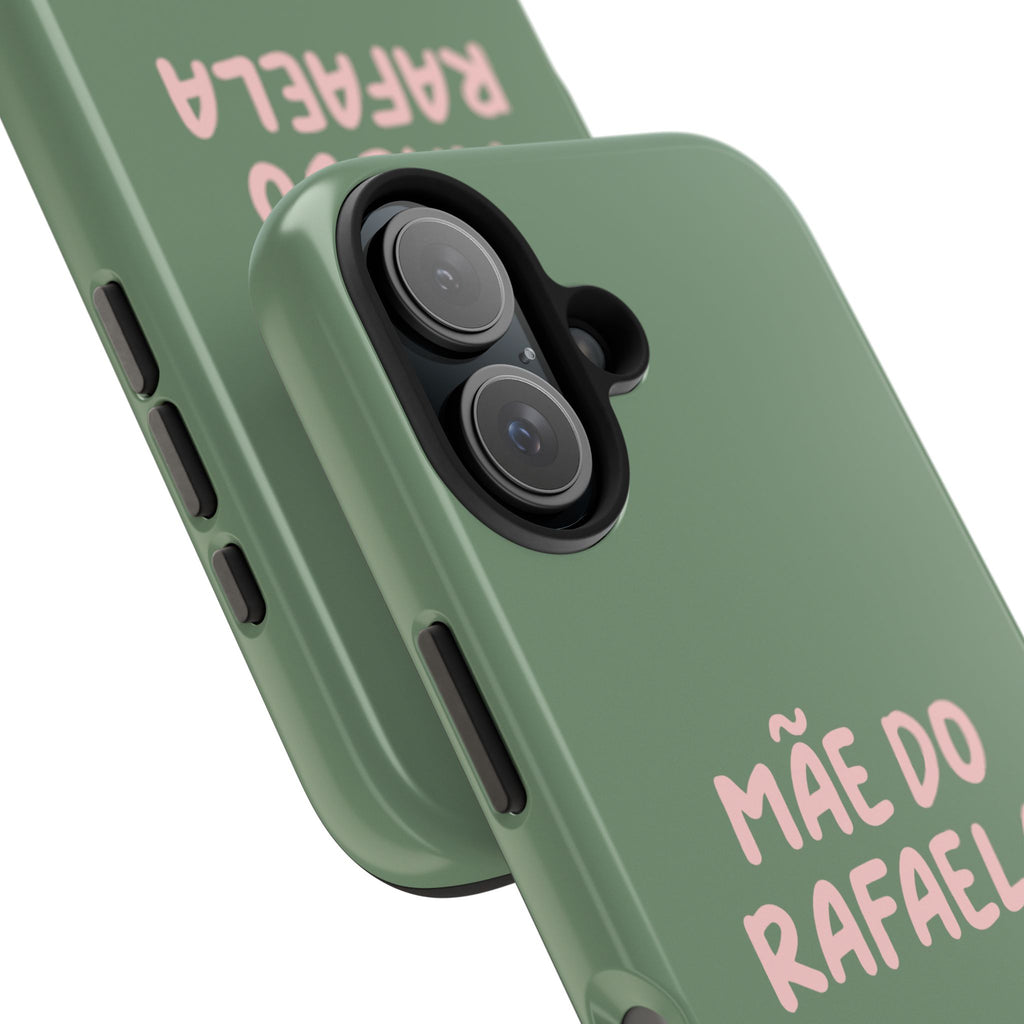 Capinha Verde com Texto Personalizado