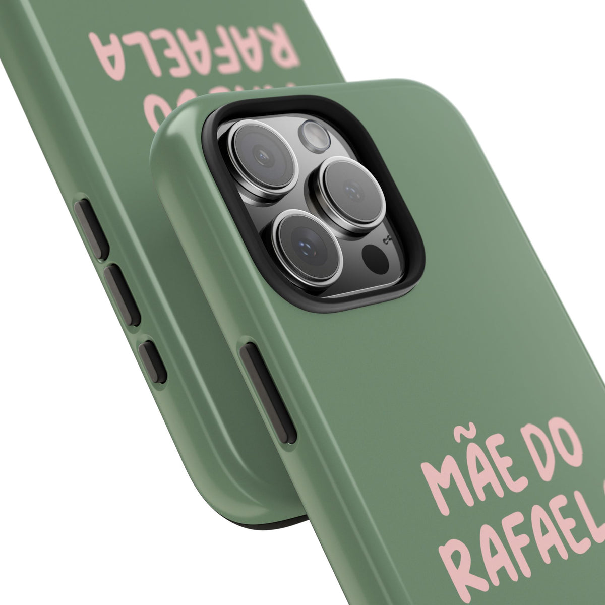 Capinha Verde com Texto Personalizado