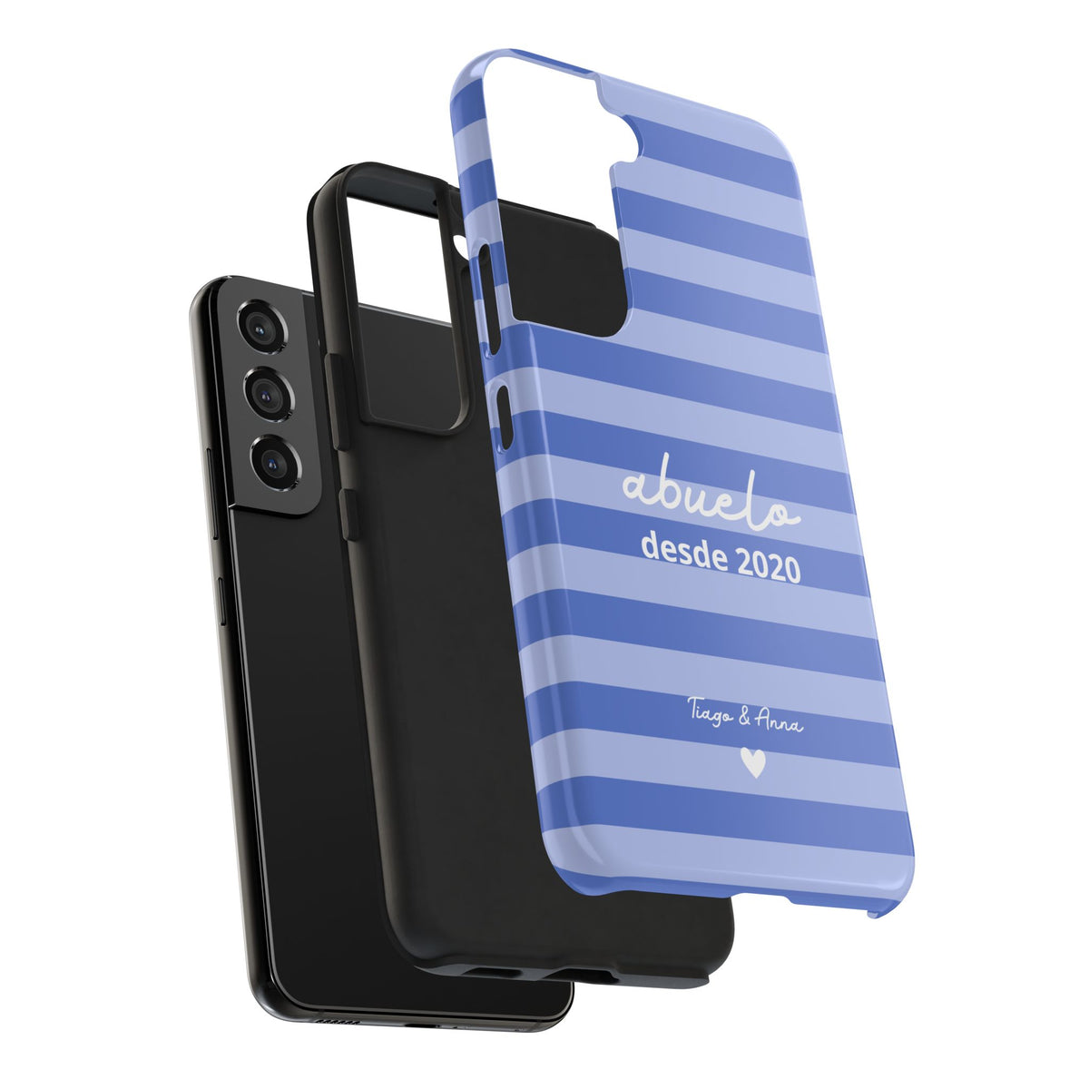 Funda Papá o Abuelo Personalizada con Fecha y Nombres