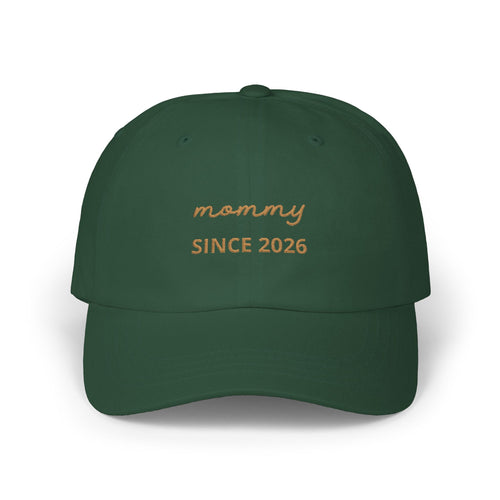 Cap Mommy since embroidered date