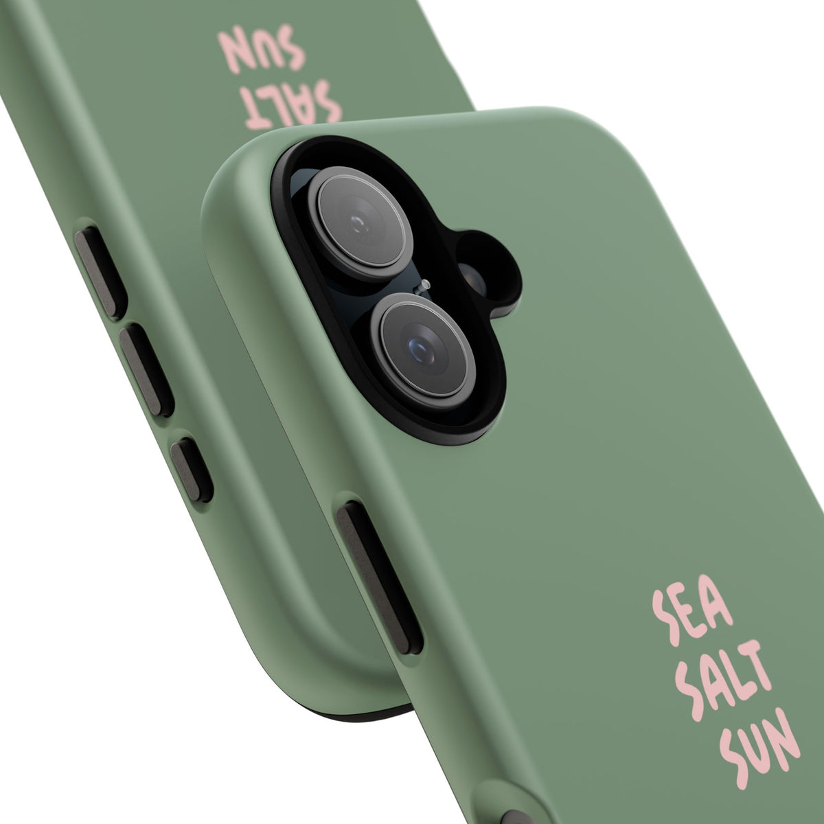 Phone Case Green color with custom text
