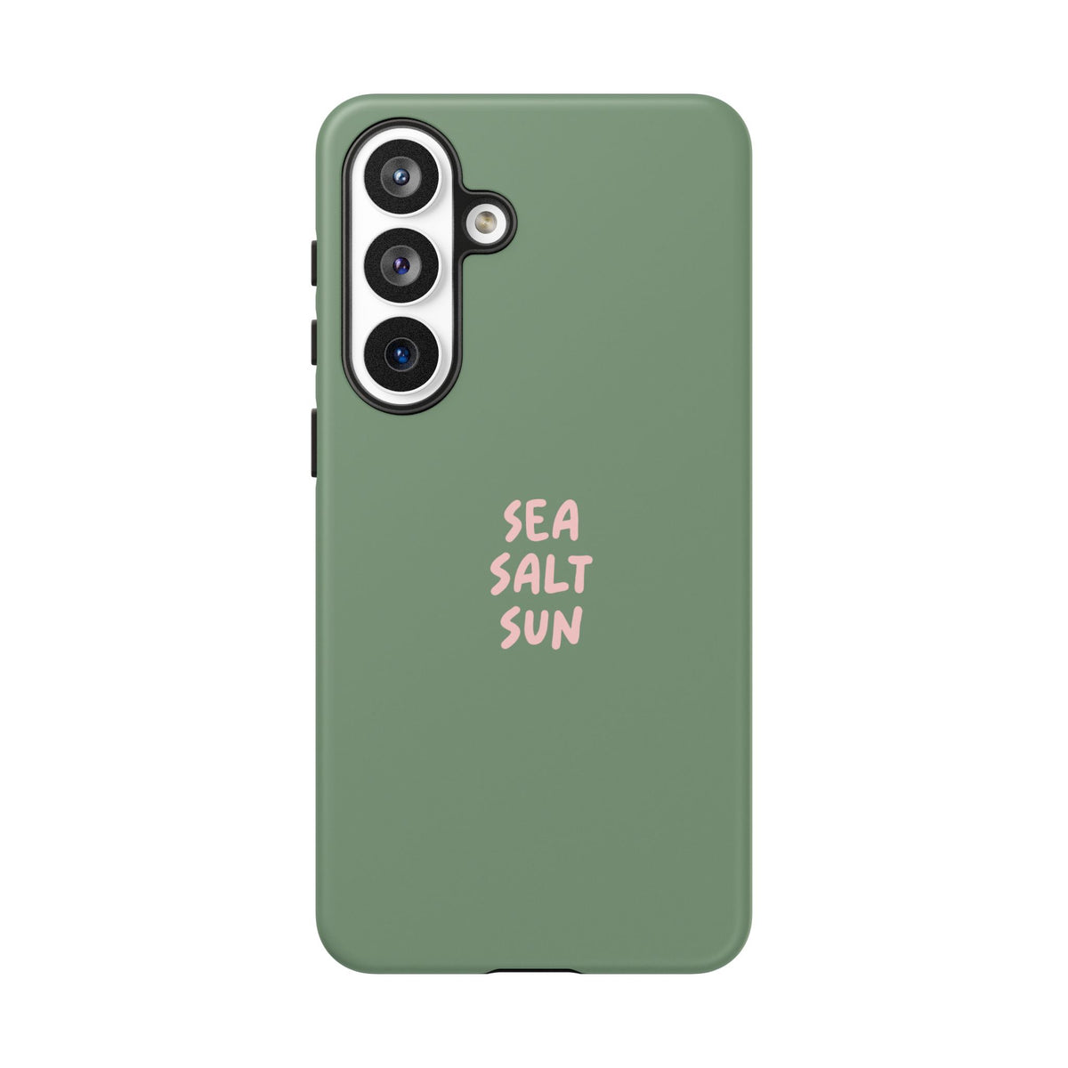 Phone Case Green color with custom text