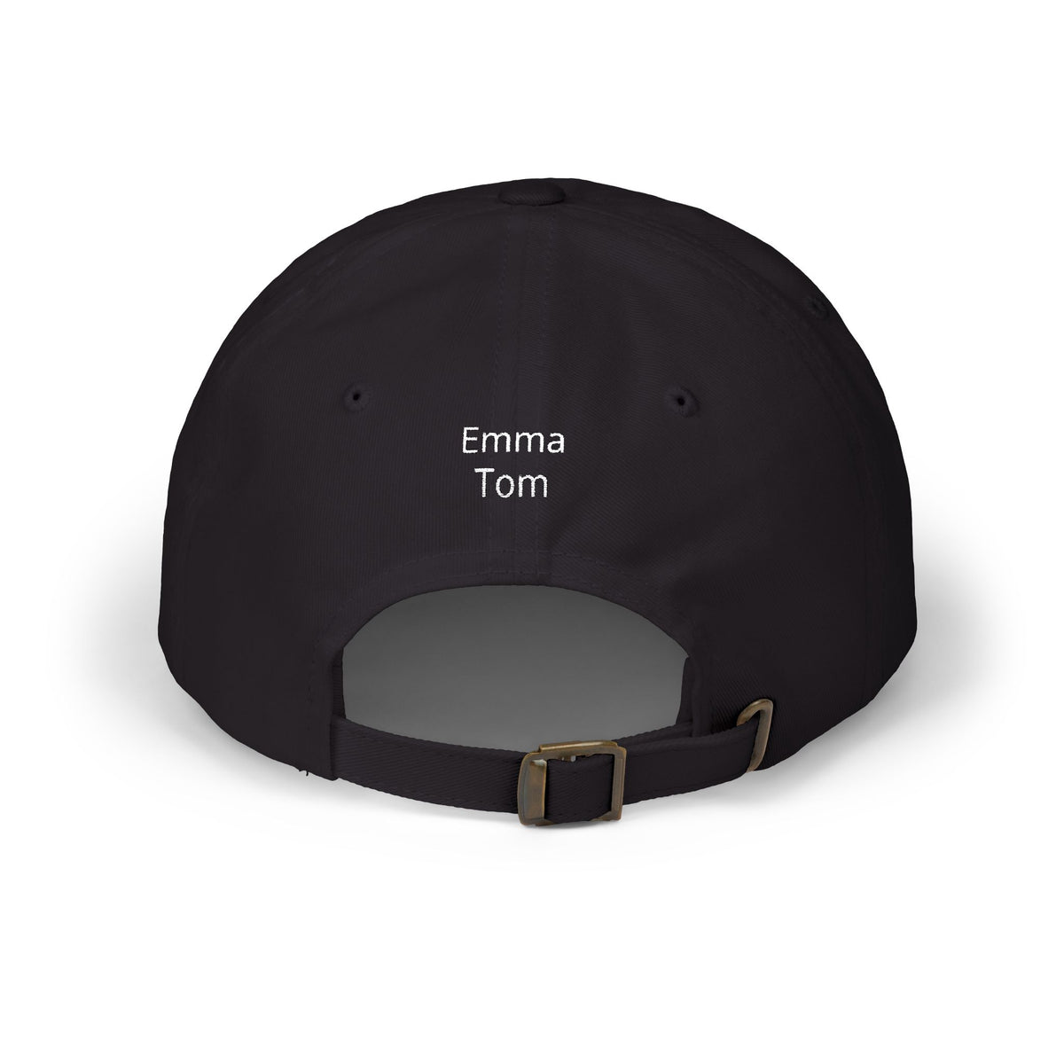 Cap Dad embroidered curved and children's names