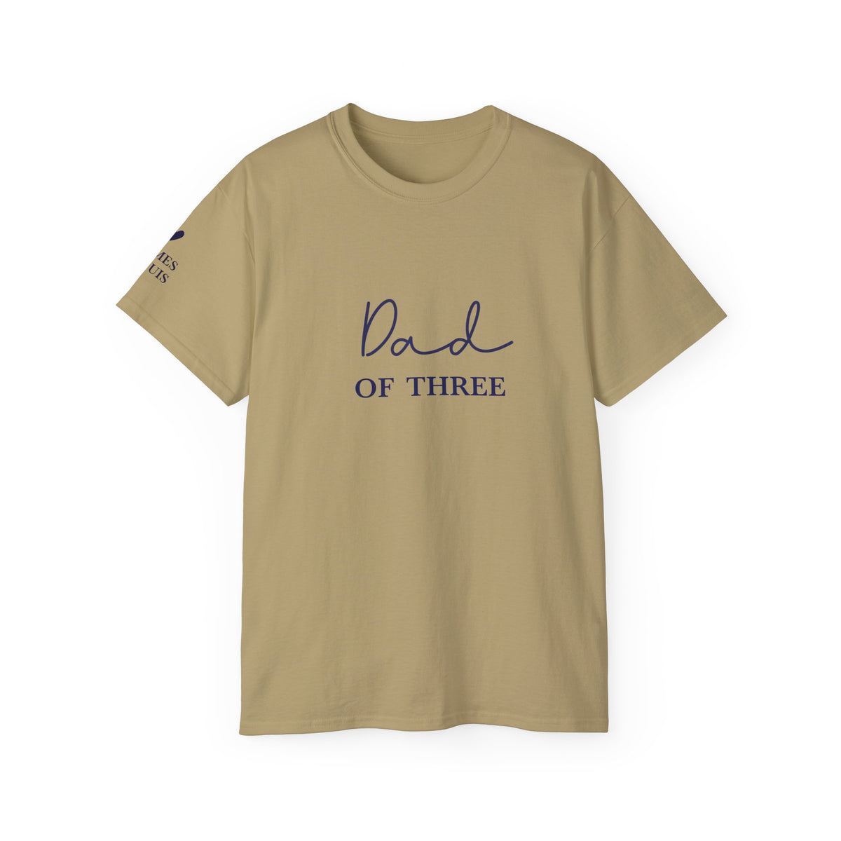 T-Shirt Dad and first names personalized