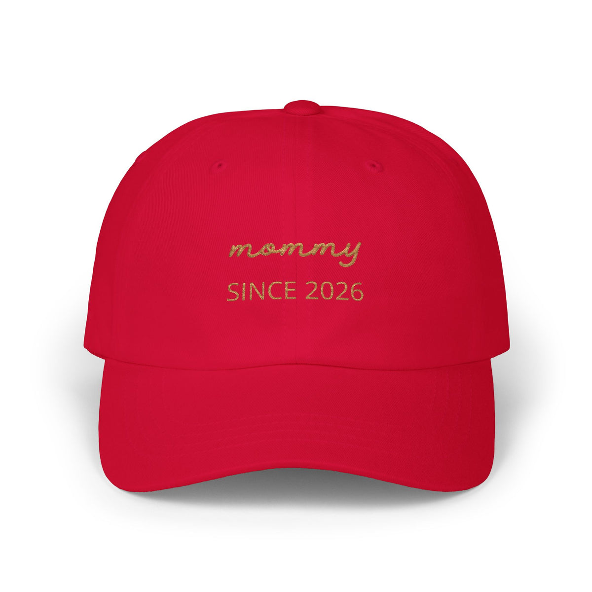Cap Mommy since embroidered date