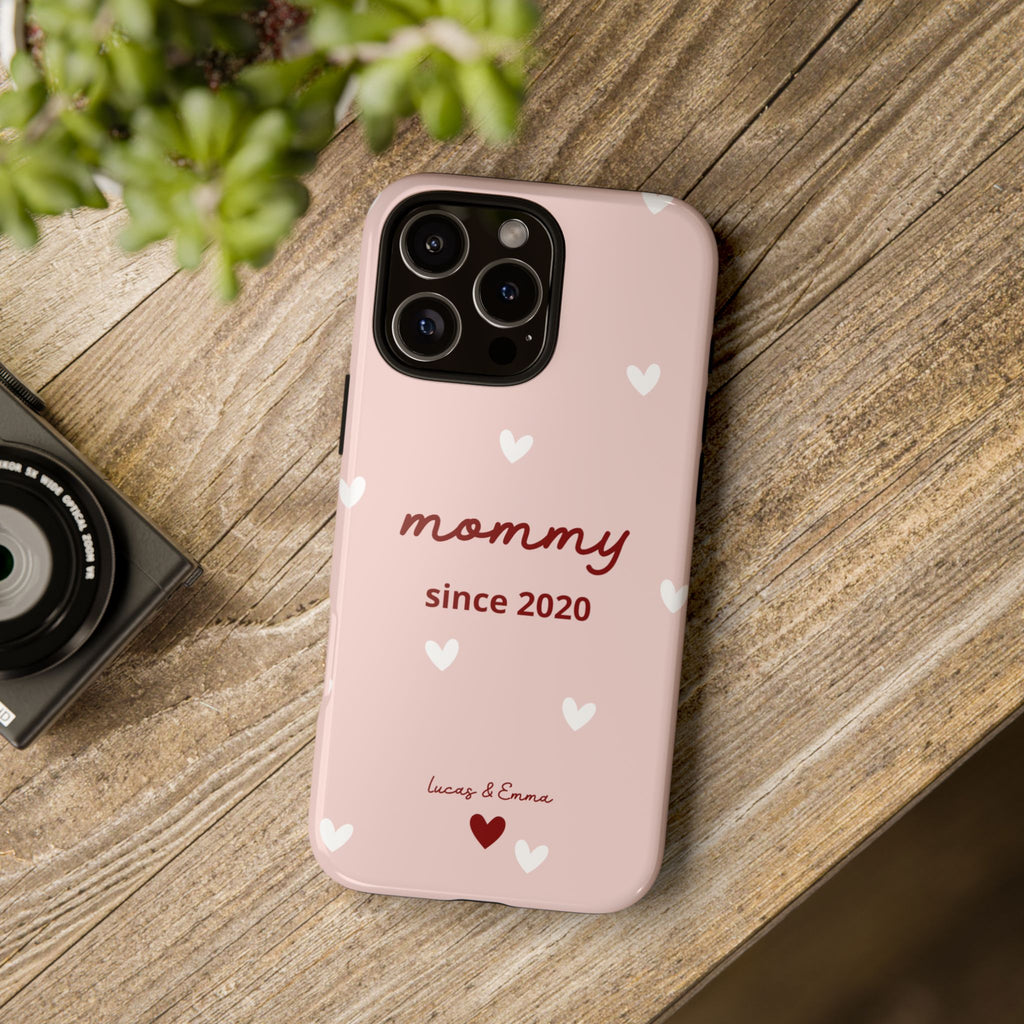 Phone Case Mommy or Grandma Since with Date & Names