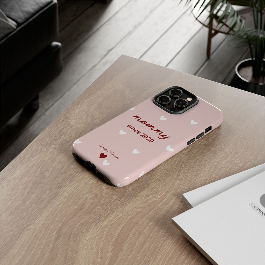 Phone Case Mommy or Grandma Since with Date & Names