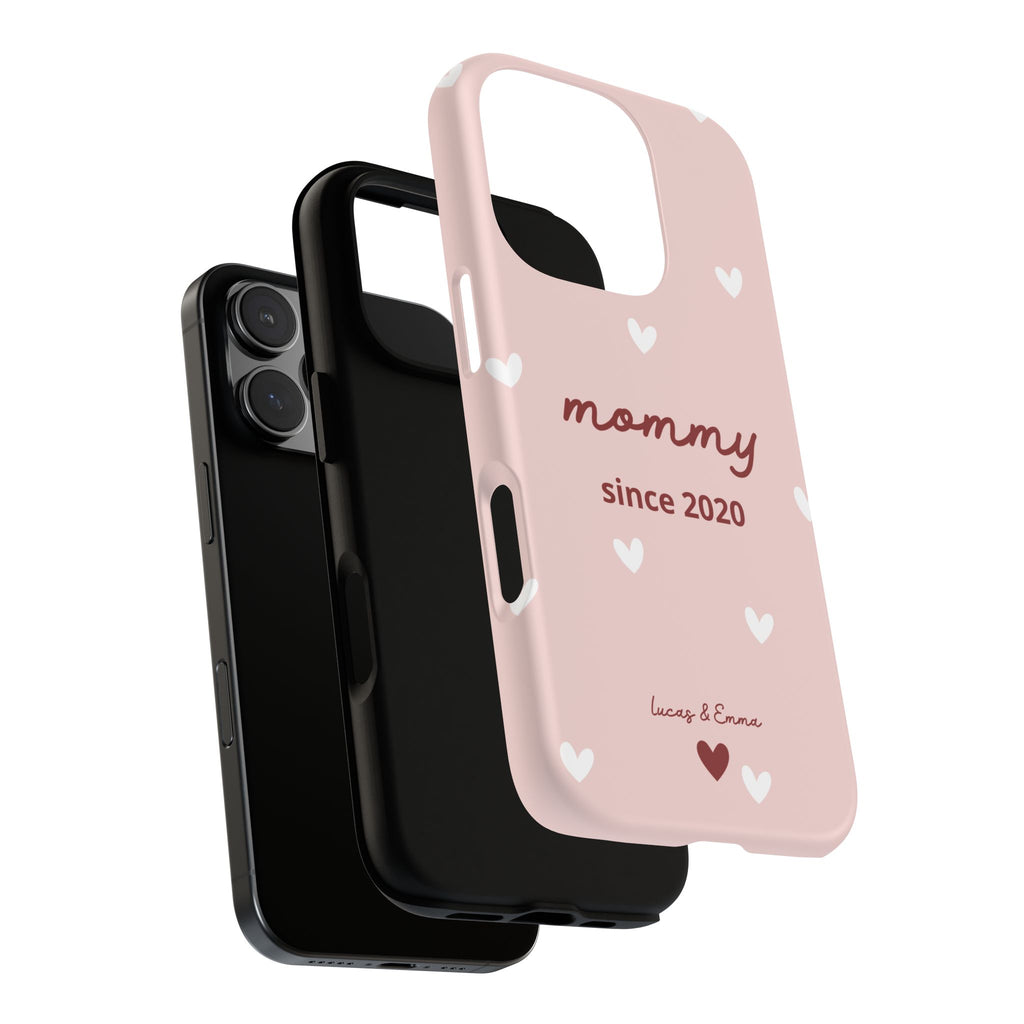 Phone Case Mommy or Grandma Since with Date & Names