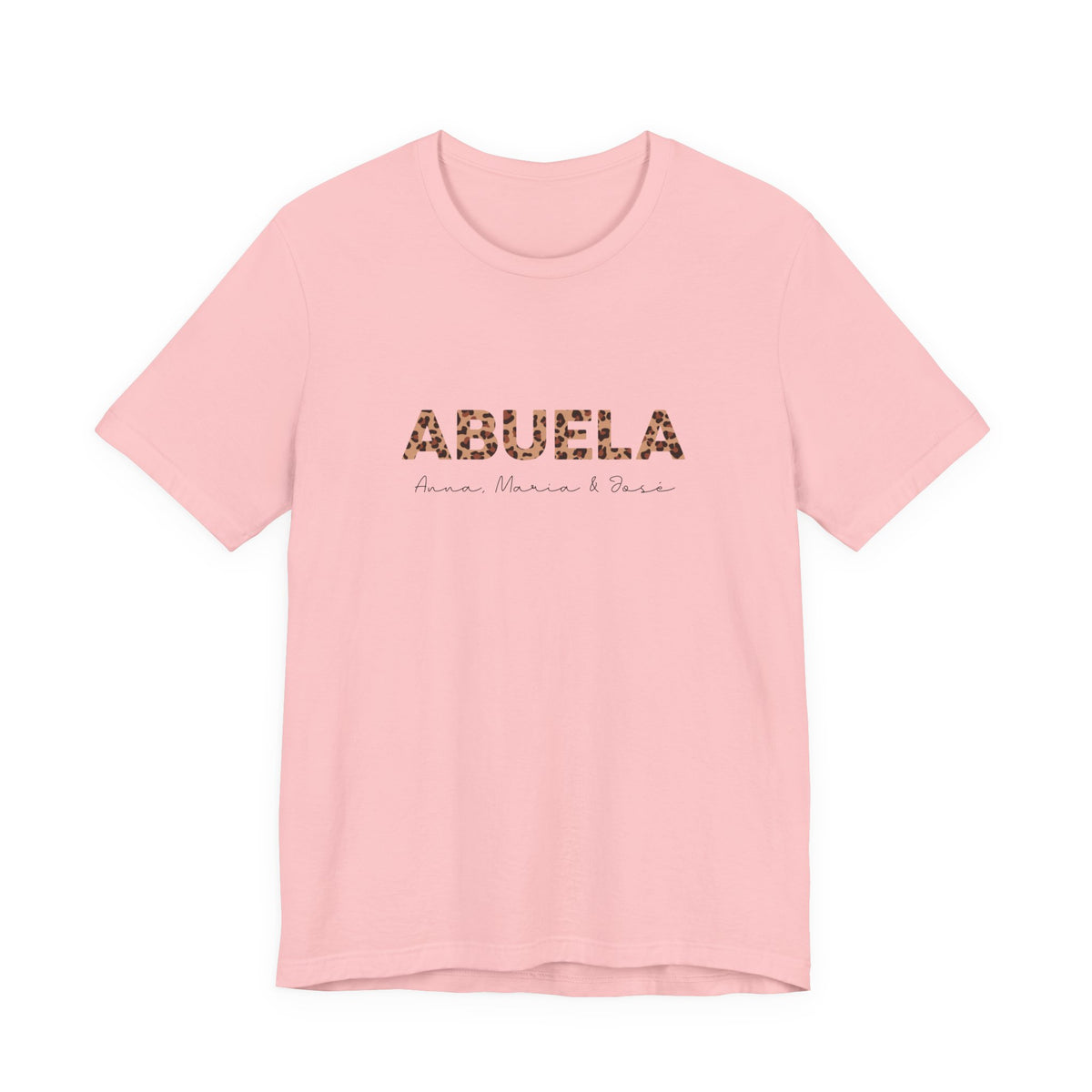 Camiseta Leopard Abuela Personalizada