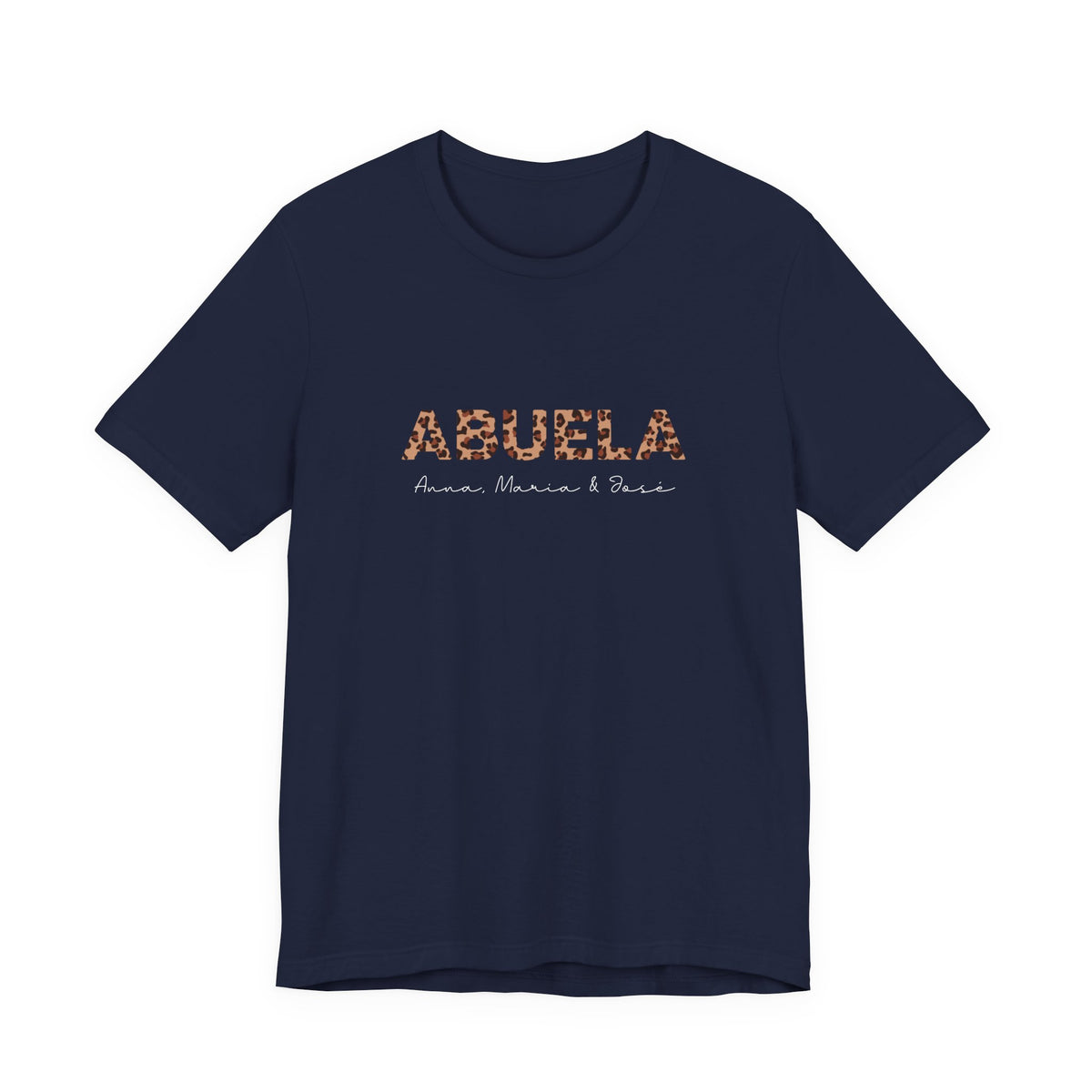 Camiseta Leopard Abuela Personalizada