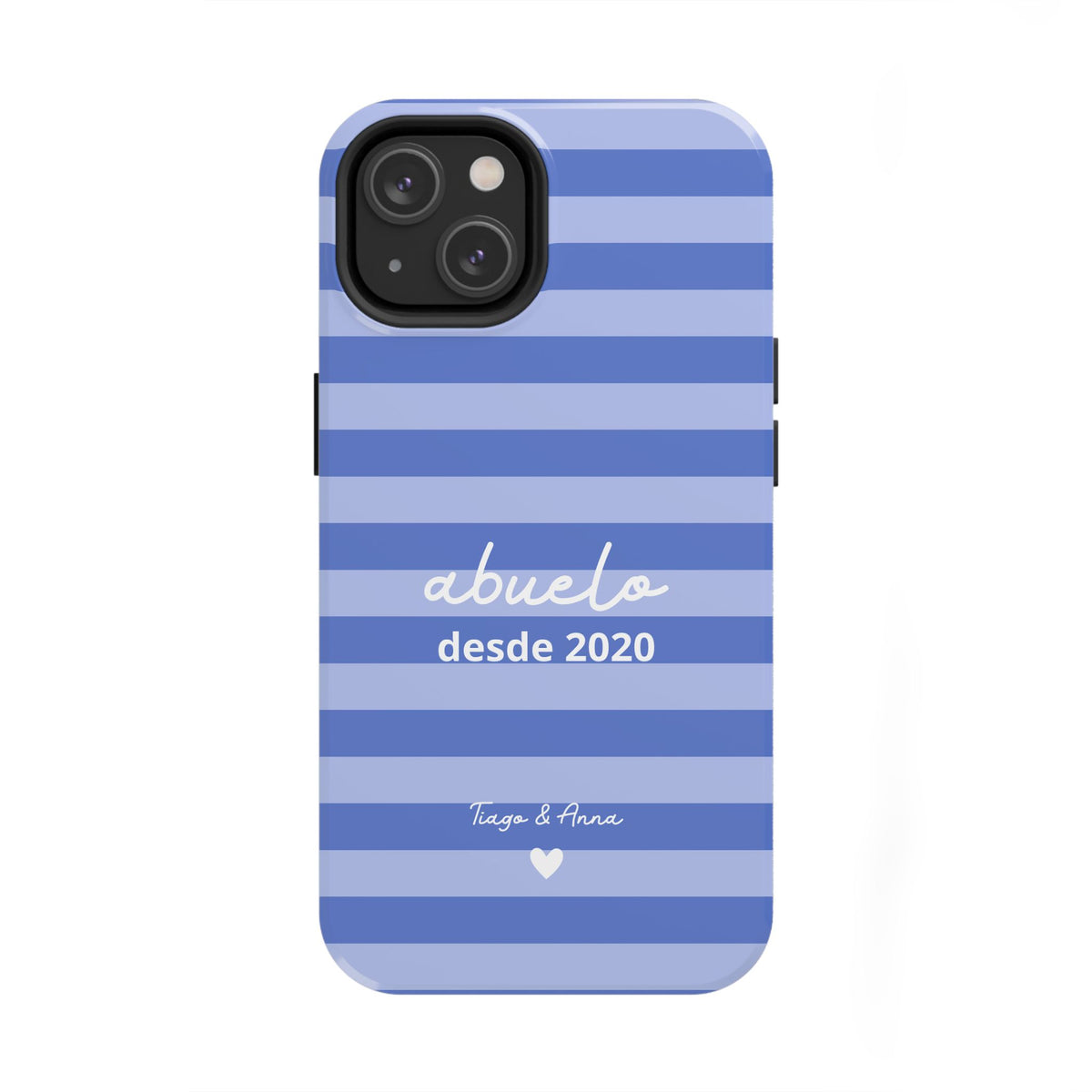 Funda Papá o Abuelo Personalizada con Fecha y Nombres