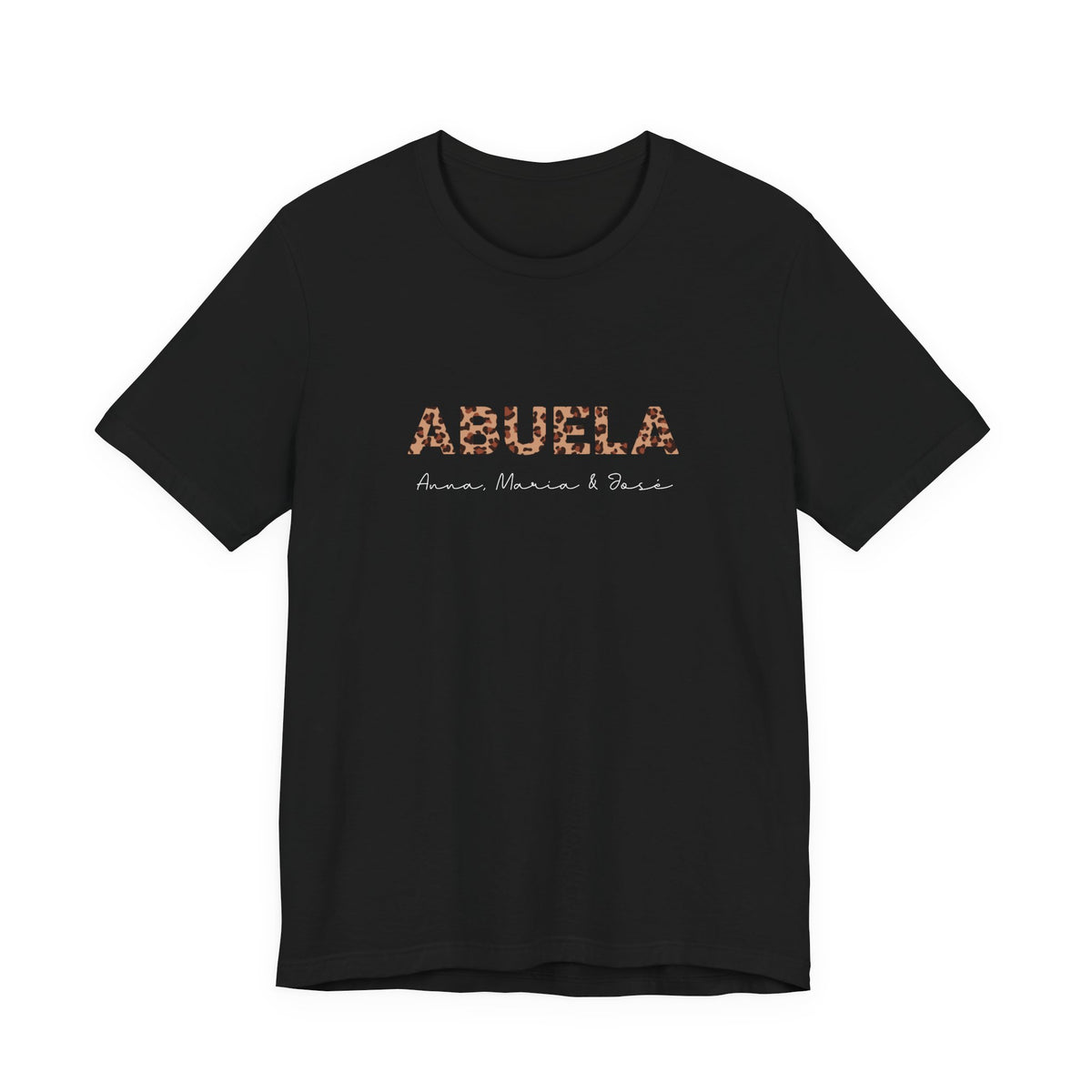 Camiseta Leopard Abuela Personalizada