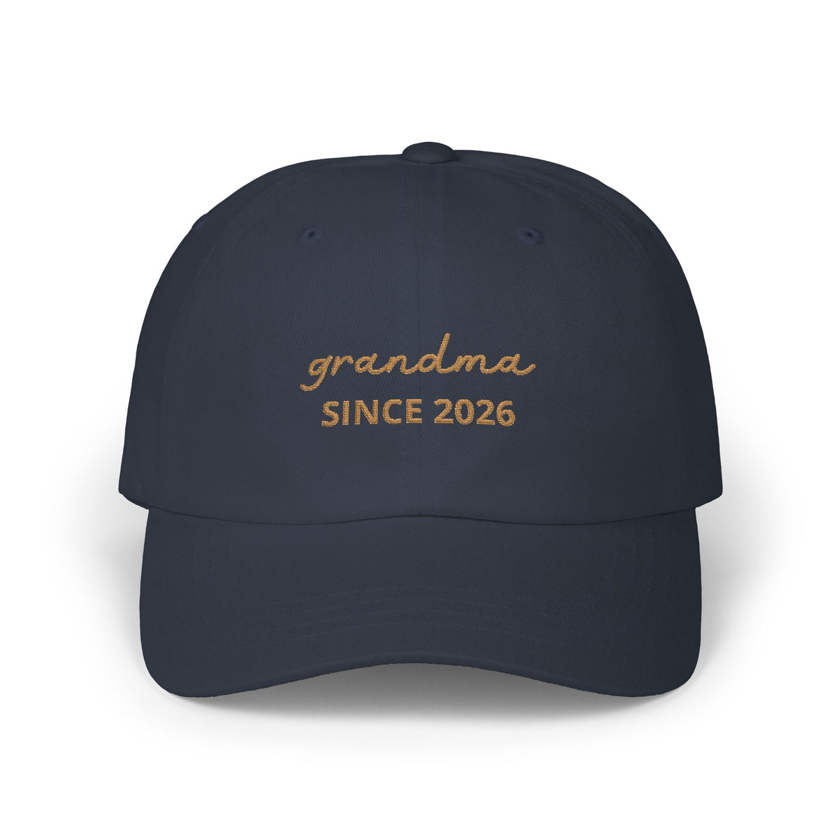 Cap Grandma Since Embroidered Date