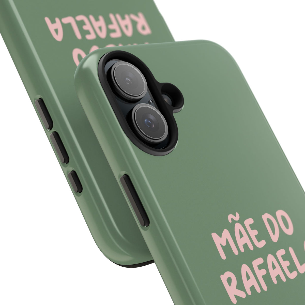 Capinha Verde com Texto Personalizado