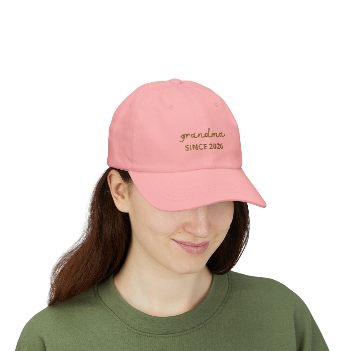 Cap Grandma Since Embroidered Date