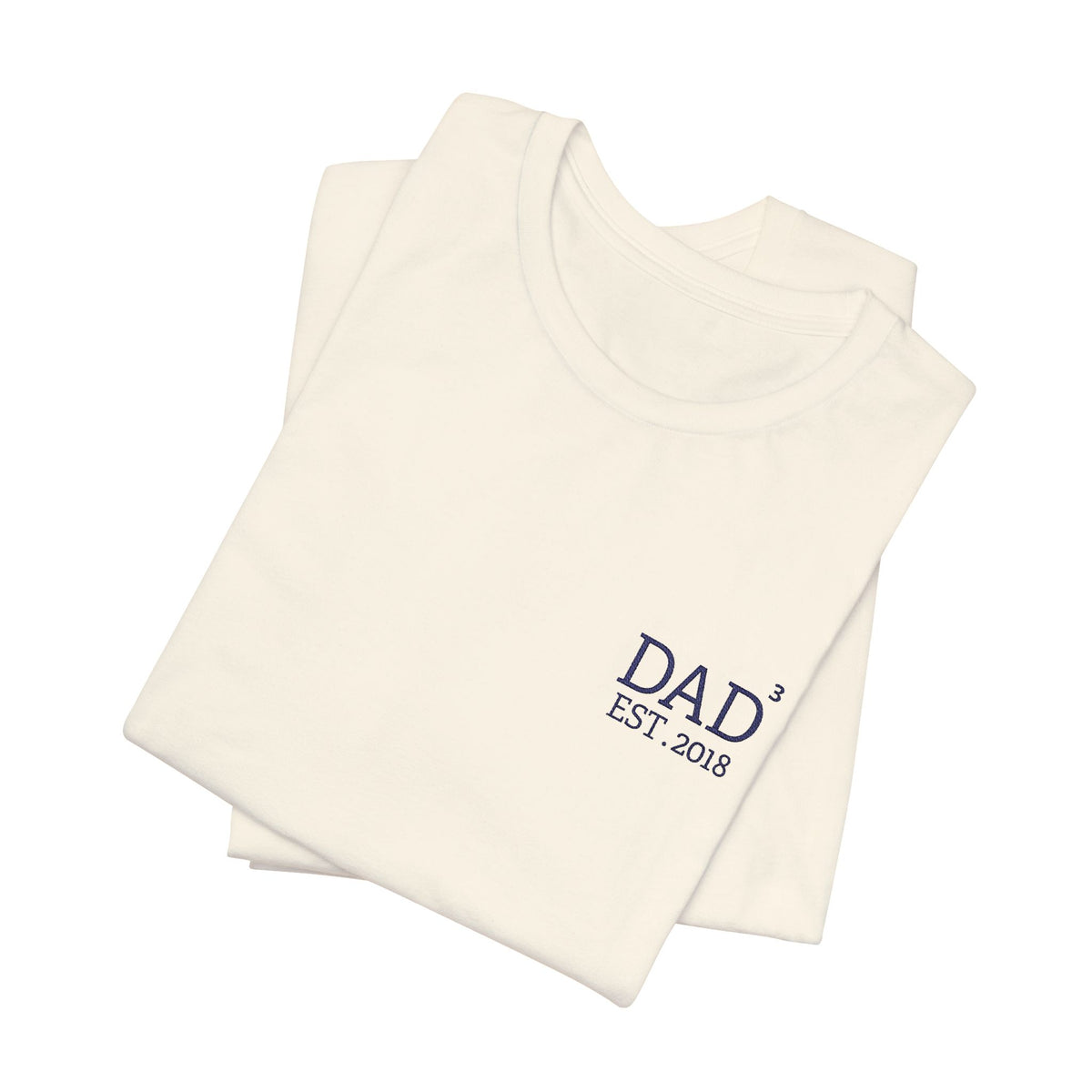 T-shirt Exponent Dad embroidered and personalized