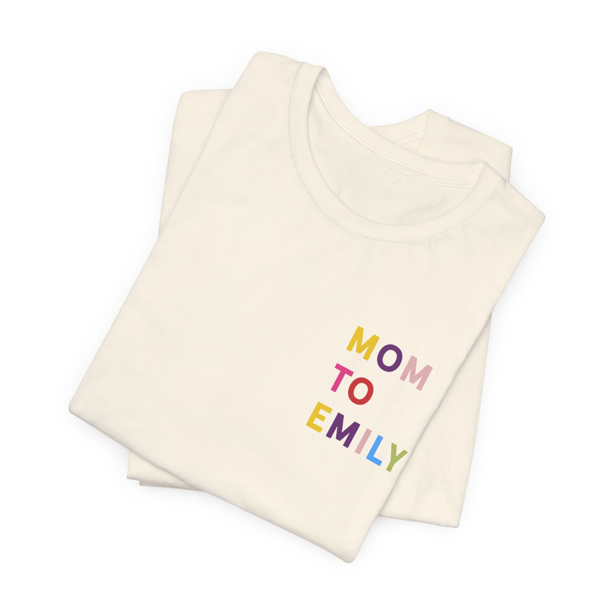 T-Shirt Multicolored name mummy