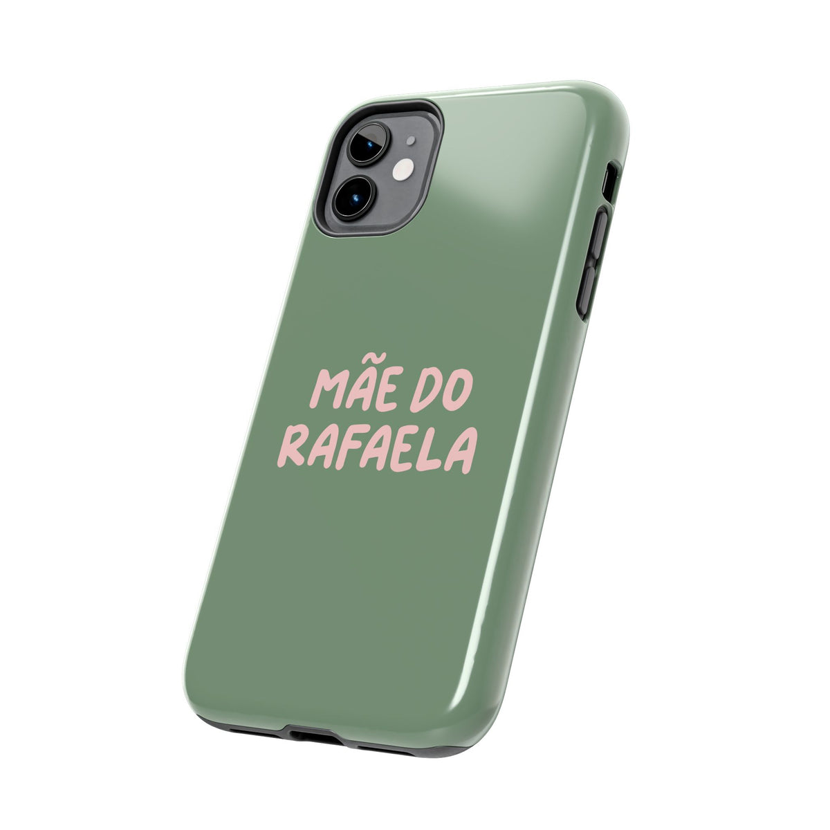 Capinha Verde com Texto Personalizado