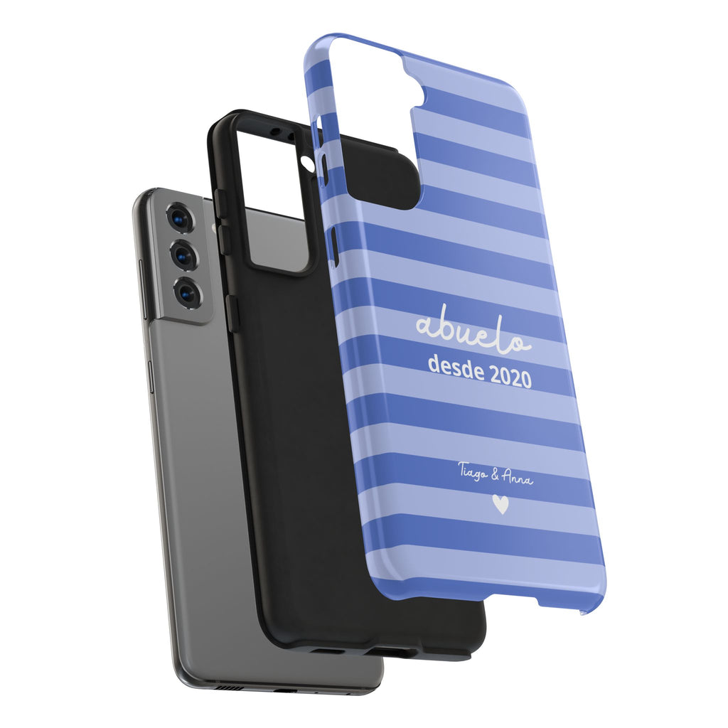 Funda Papá o Abuelo Personalizada con Fecha y Nombres