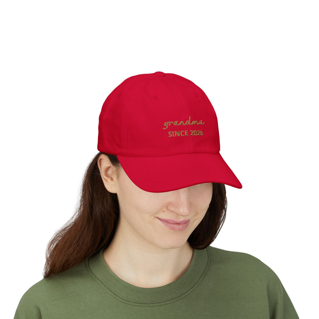 Cap Grandma Since Embroidered Date