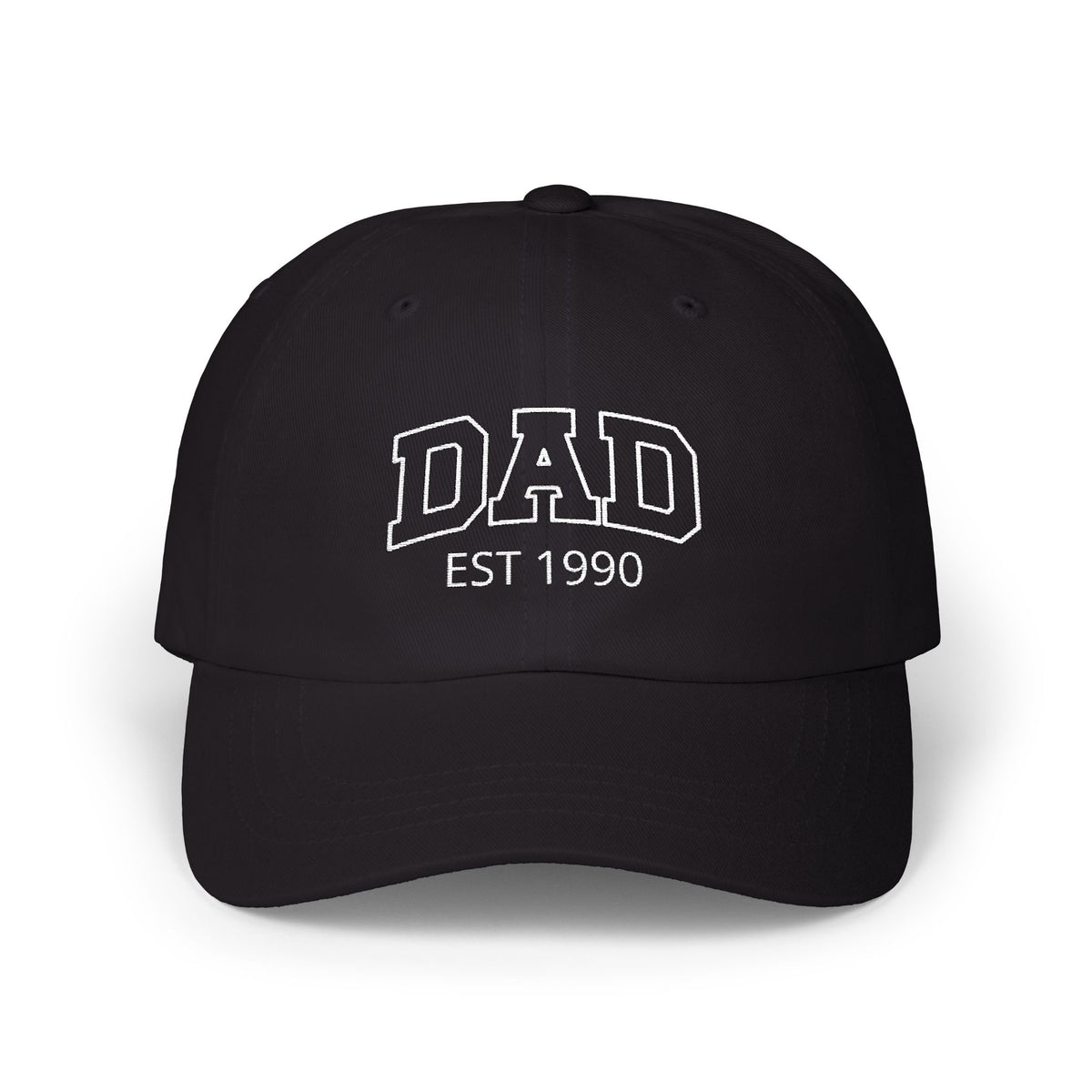 Cap Dad embroidered curved and children's names