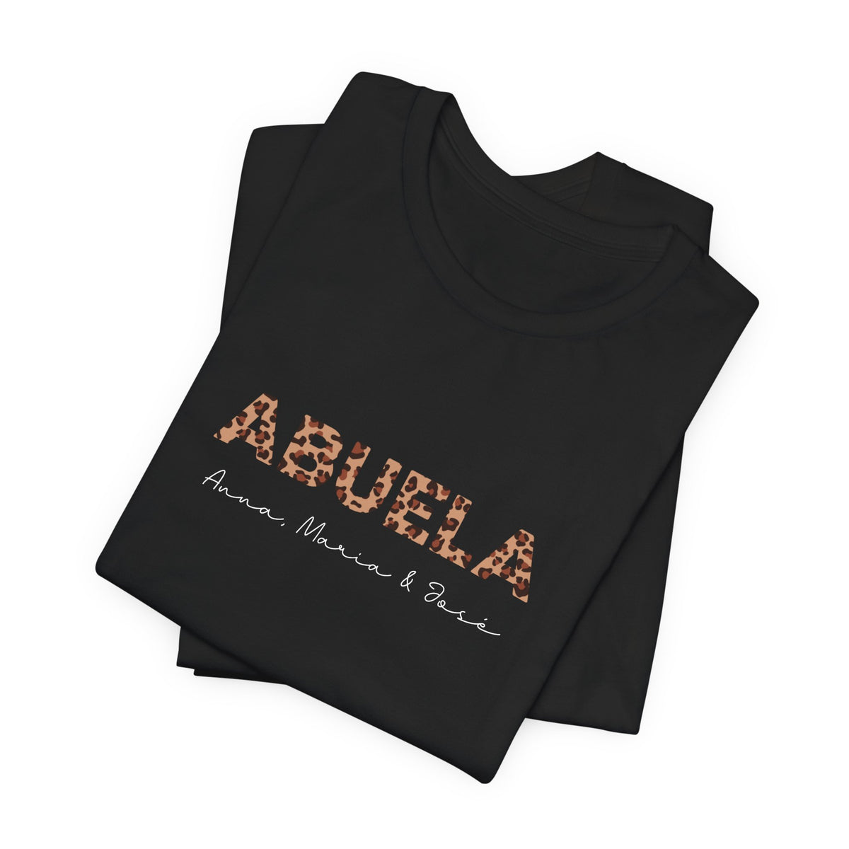 Camiseta Leopard Abuela Personalizada