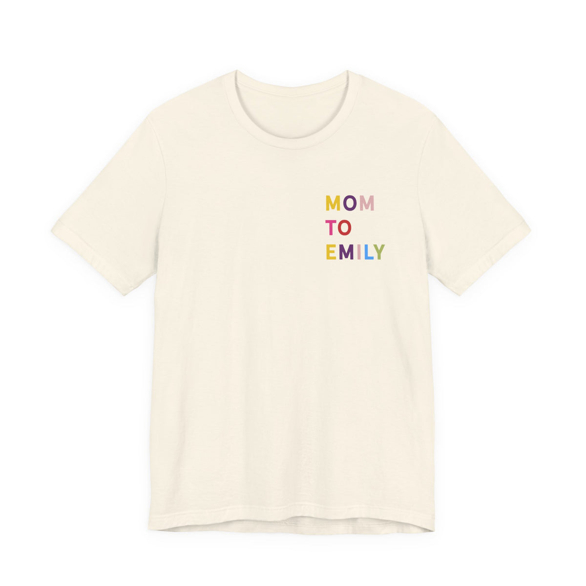 T-Shirt Multicolored name mummy