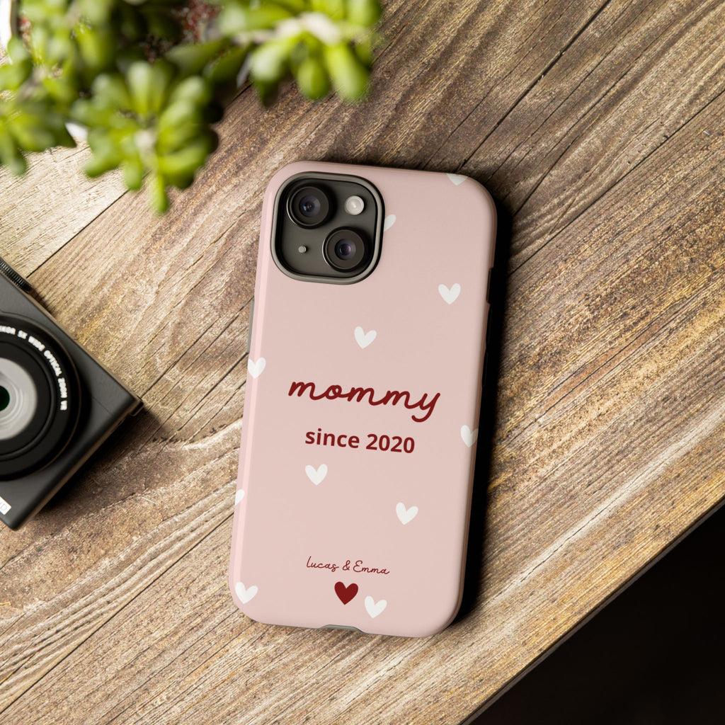 Phone Case Mommy or Grandma Since with Date & Names