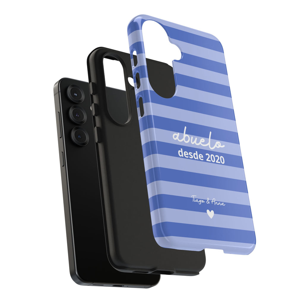 Funda Papá o Abuelo Personalizada con Fecha y Nombres