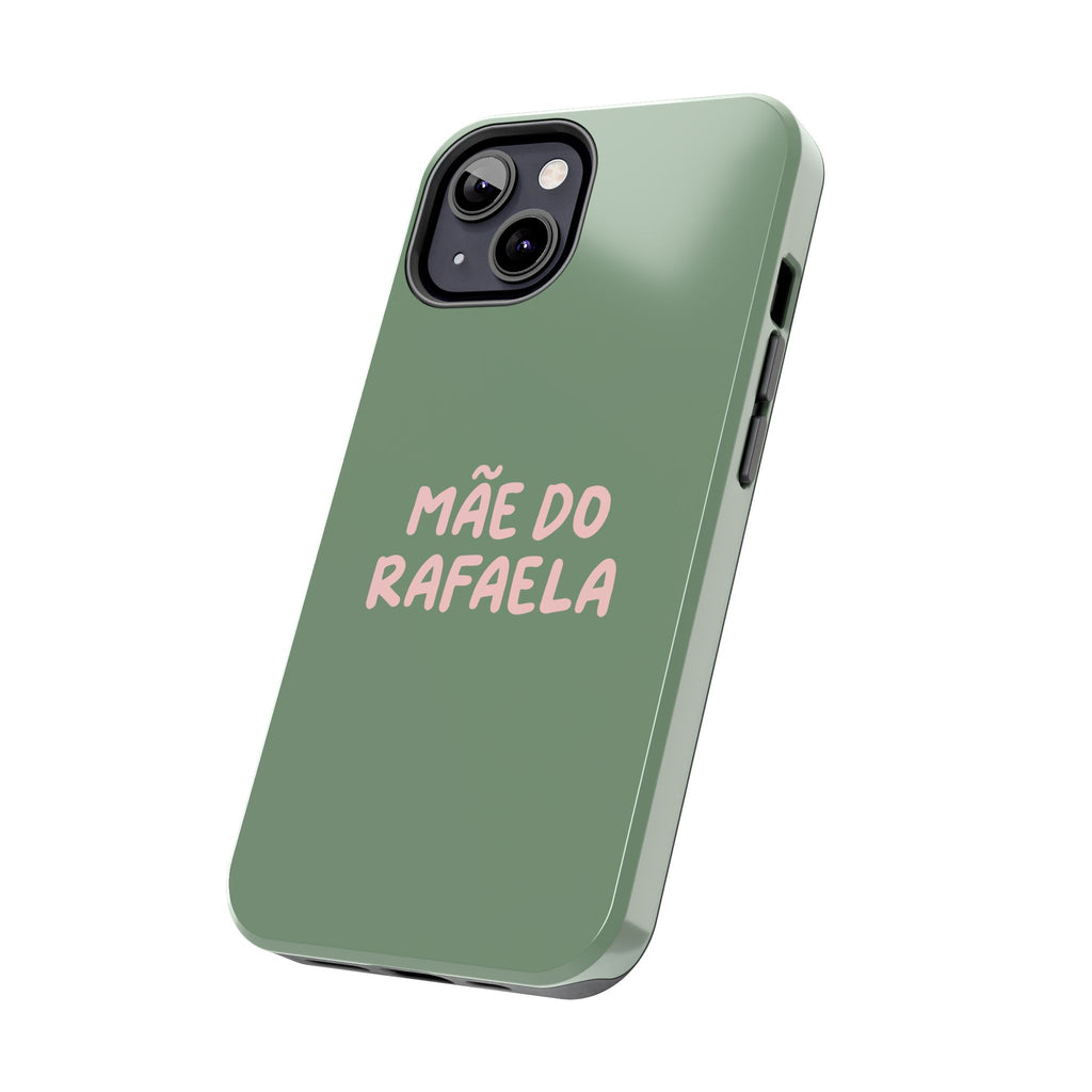 Capinha Verde com Texto Personalizado