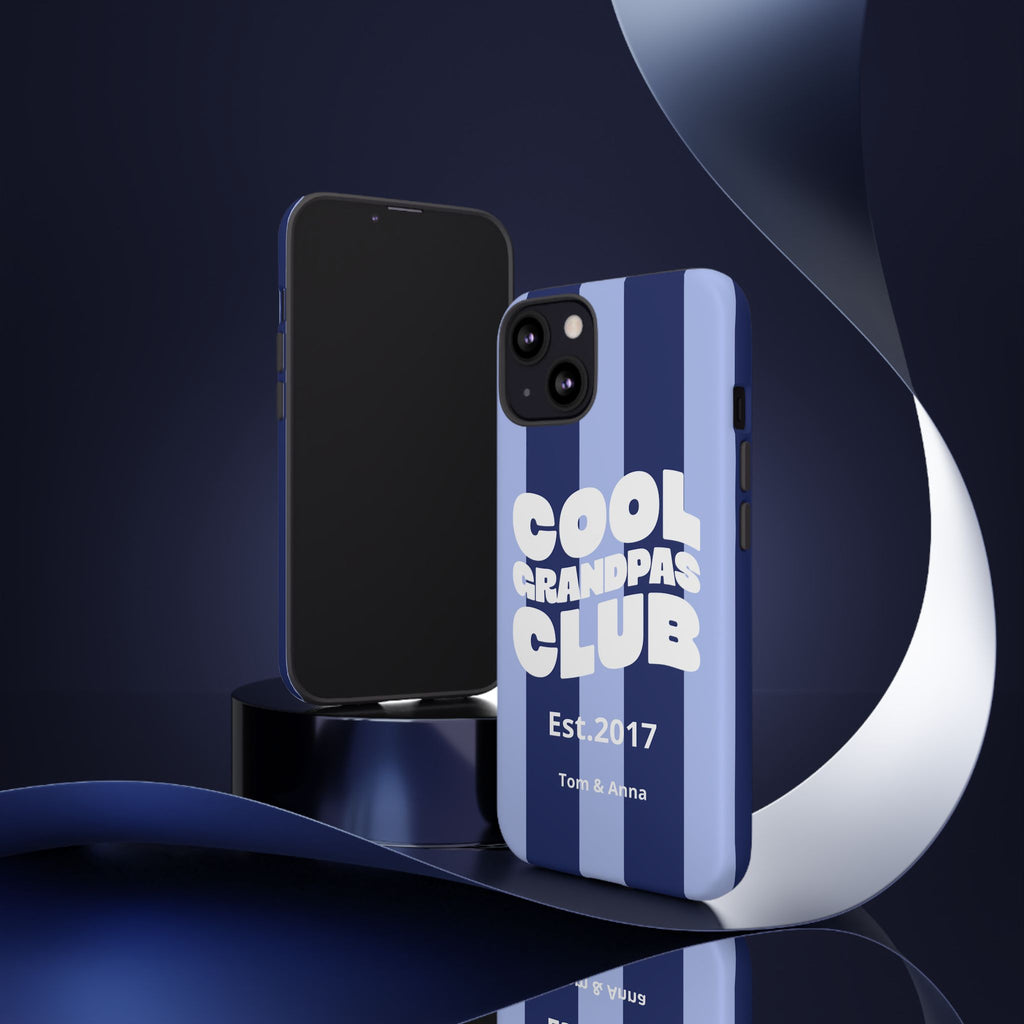 Phone Case Cool Grandpas Club & Names of grandchildren