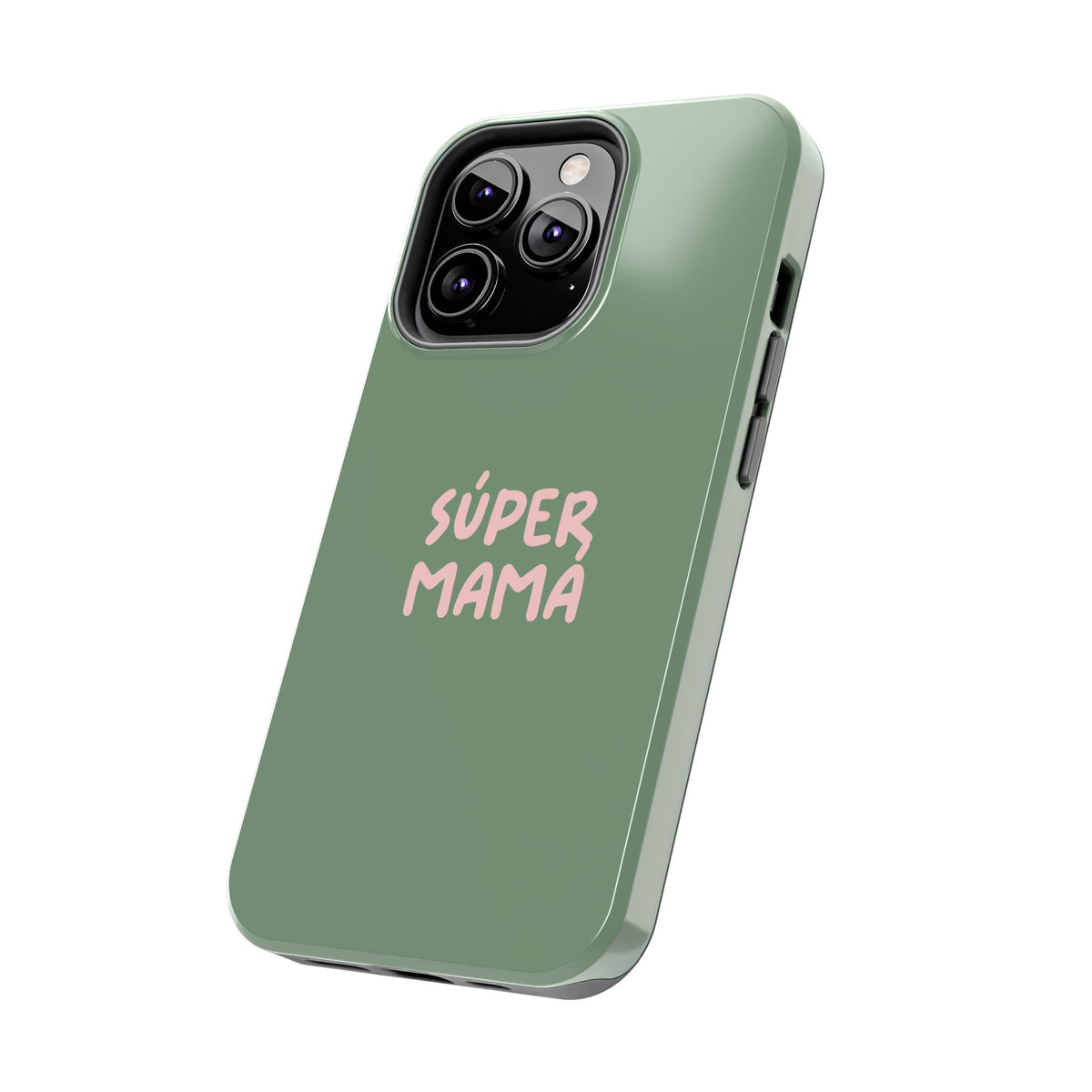 Funda para Teléfono Verde con Texto Personalizado