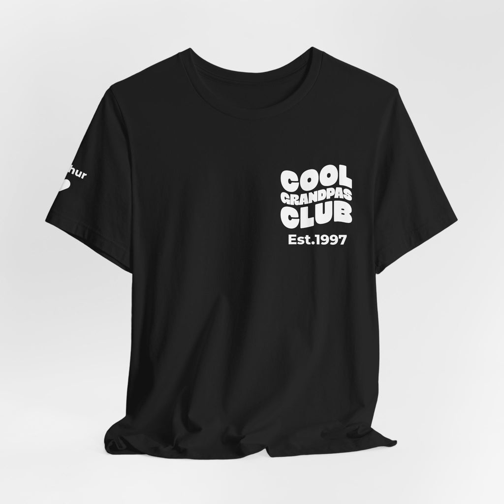 T-Shirt Cool Grandpas Club & Sleeve Names