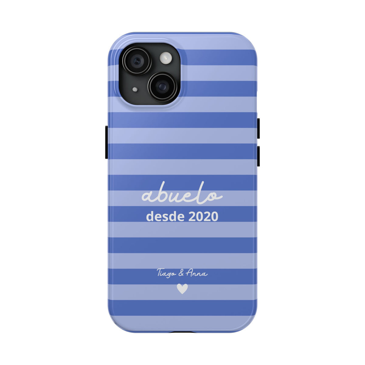Funda Papá o Abuelo Personalizada con Fecha y Nombres