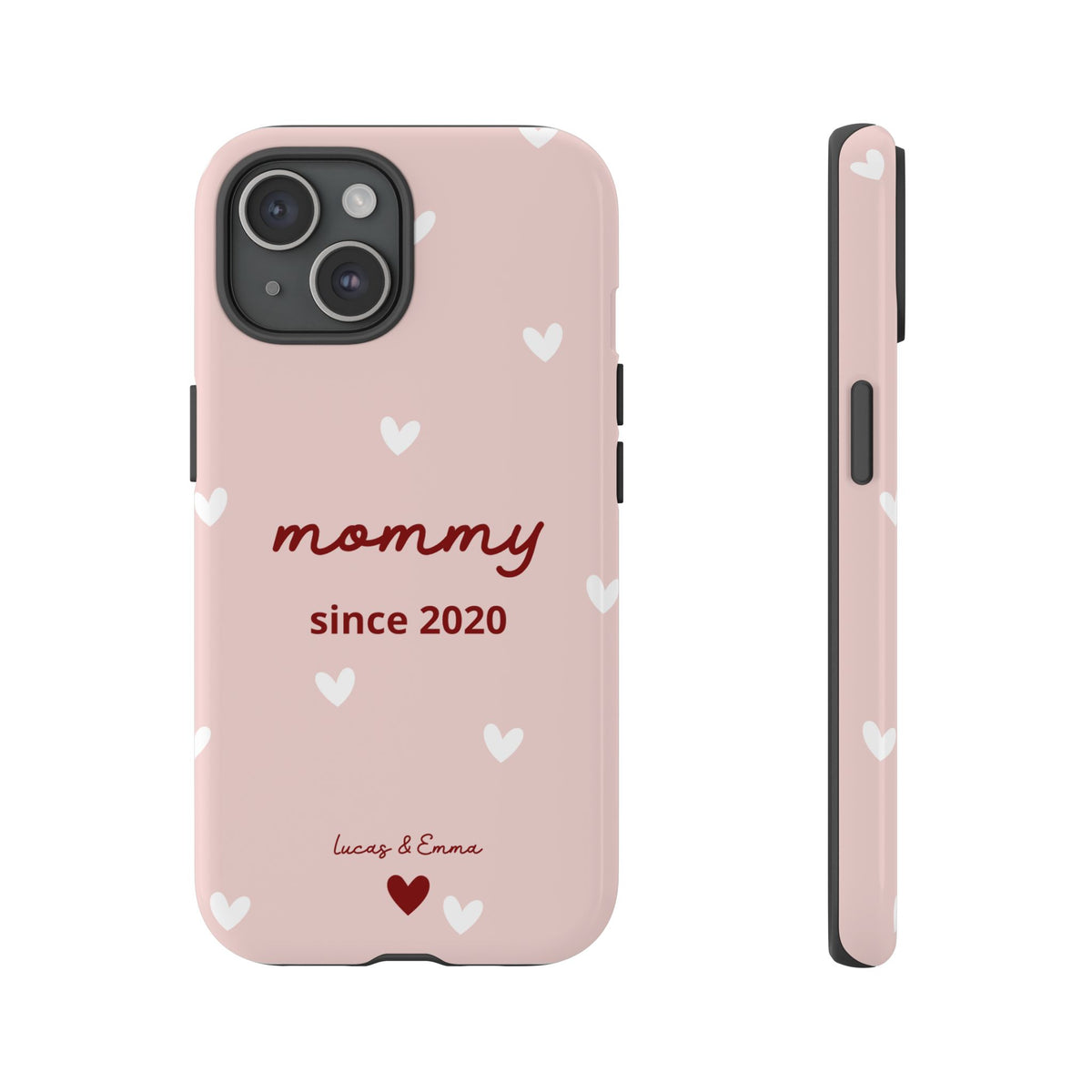 Phone Case Mommy or Grandma Since with Date & Names