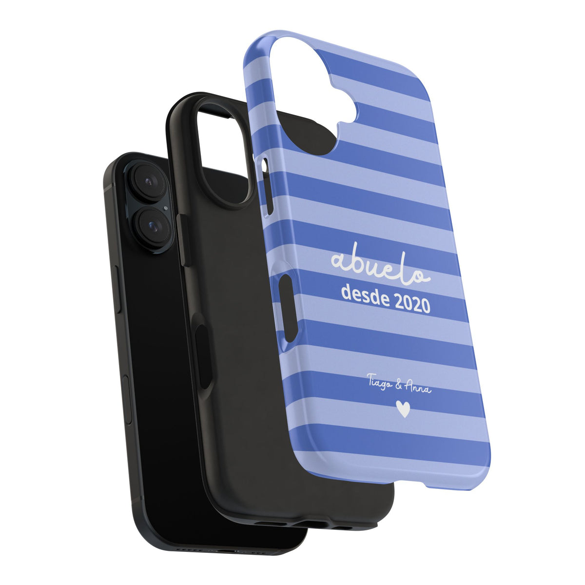Funda Papá o Abuelo Personalizada con Fecha y Nombres