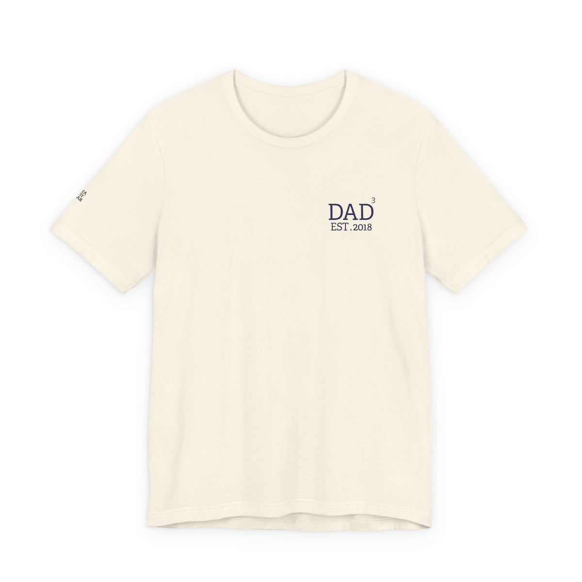 T-shirt Exponent Dad embroidered and personalized