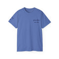 T-shirt Grandpa since date pinted on heart and first names on sleeve